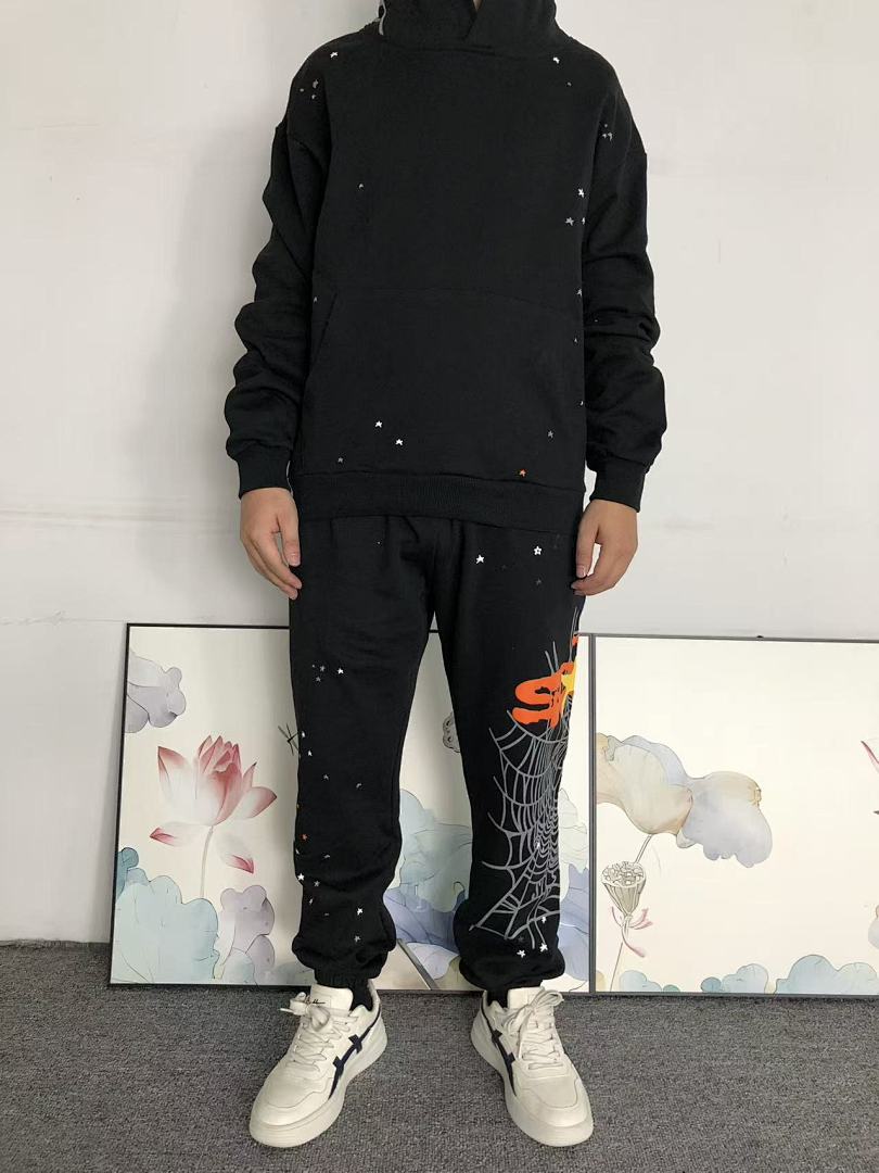 Sp5der TROUSERS 125 SP5DER HOODIE - Image 4