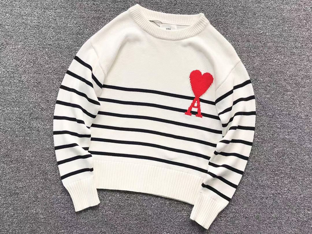 AMI 118 AMI SWEATER 413121879 (Im 170Cm 60Kg I Wear Size S In The Phot) - Image 7