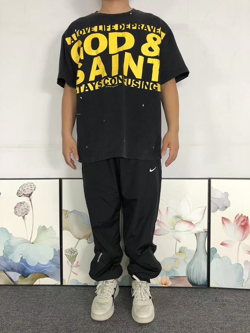 Chanel 114 SAINT MICHAEL T-SHIRT 3207222017 (Im 170Cm 60Kg I Wear Size S In The Phot) - Image 3