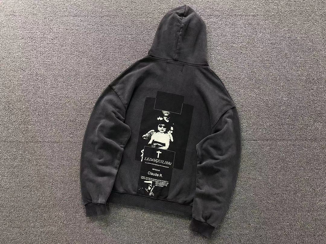 Chanel 178 ENFANTS RICHES DEPRIMES HOODIE 511613162 (Im 170Cm 60Kg I Wear Size S In The Phot) - Image 6