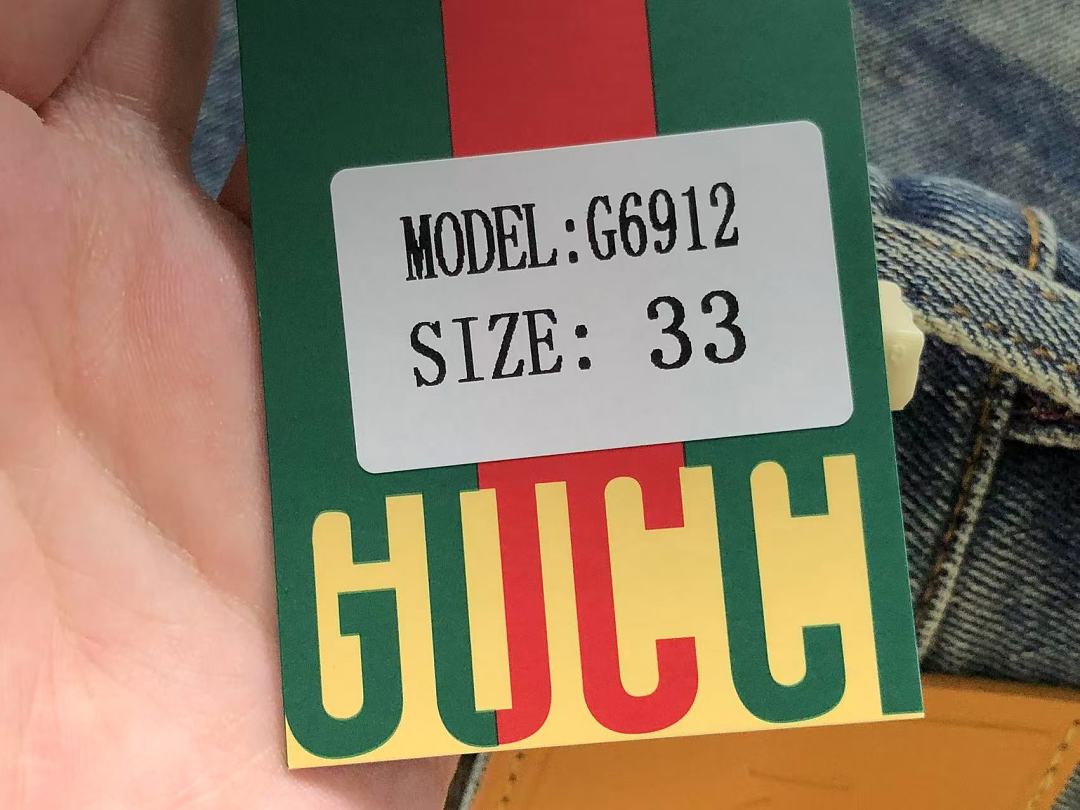 Gucci 175 G⭐C⭐I TROUSRES 2207081401 (Im 170Cm 60Kg I Wear Size 33 In The Phot) - Image 24