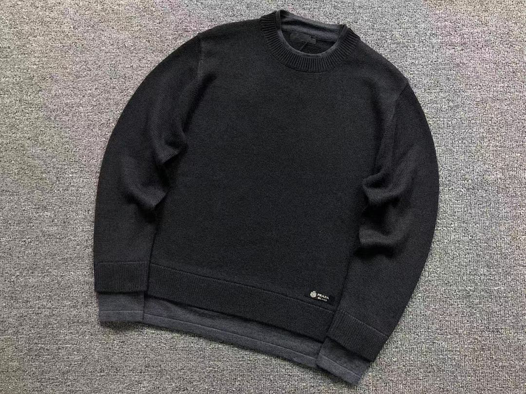 Prada 258 P⭐A⭐A SWEATER 3101031121 (Im 170Cm 60Kg I Wear Size M In The Phot) - Image 6