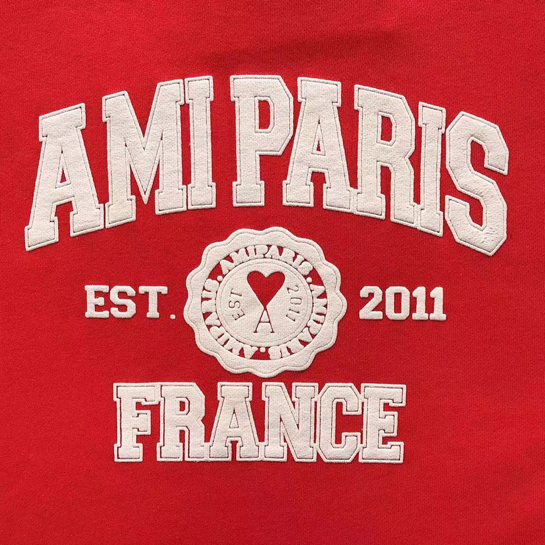 AMI 108 AMI HOODIE 59064488 (Im 170Cm 60Kg I Wear Size M In The Phot) - Image 9