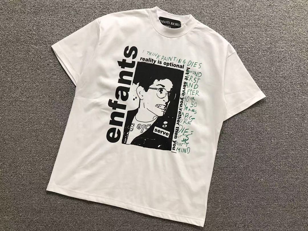Chanel 85 ENFANTS RICHES DEPRIMES T-SHIRT 42012437162 (Im 170Cm 60Kg I Wear Size S In The Phot) - Image 6