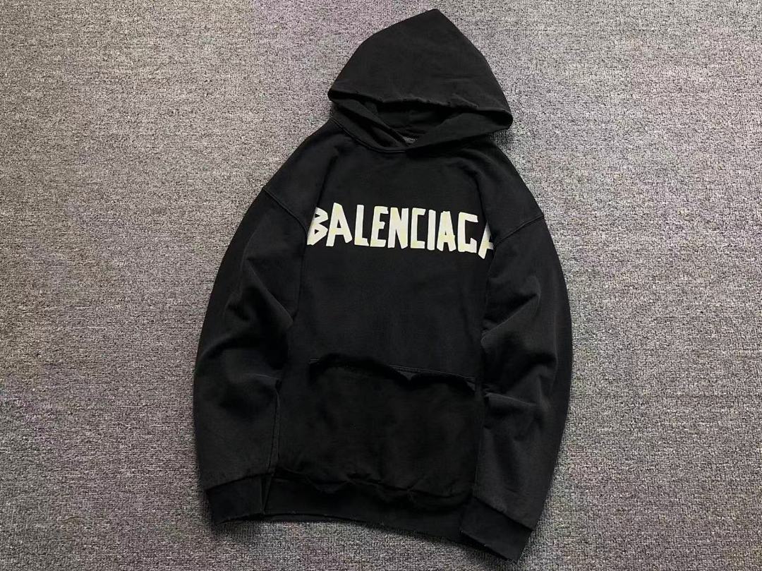Balenciaga 225 B⭐L⭐⭐⭐IA⭐A HOODIE 5101172136 (Im 170Cm 60Kg I Wear Size S In The Phot) - Image 18