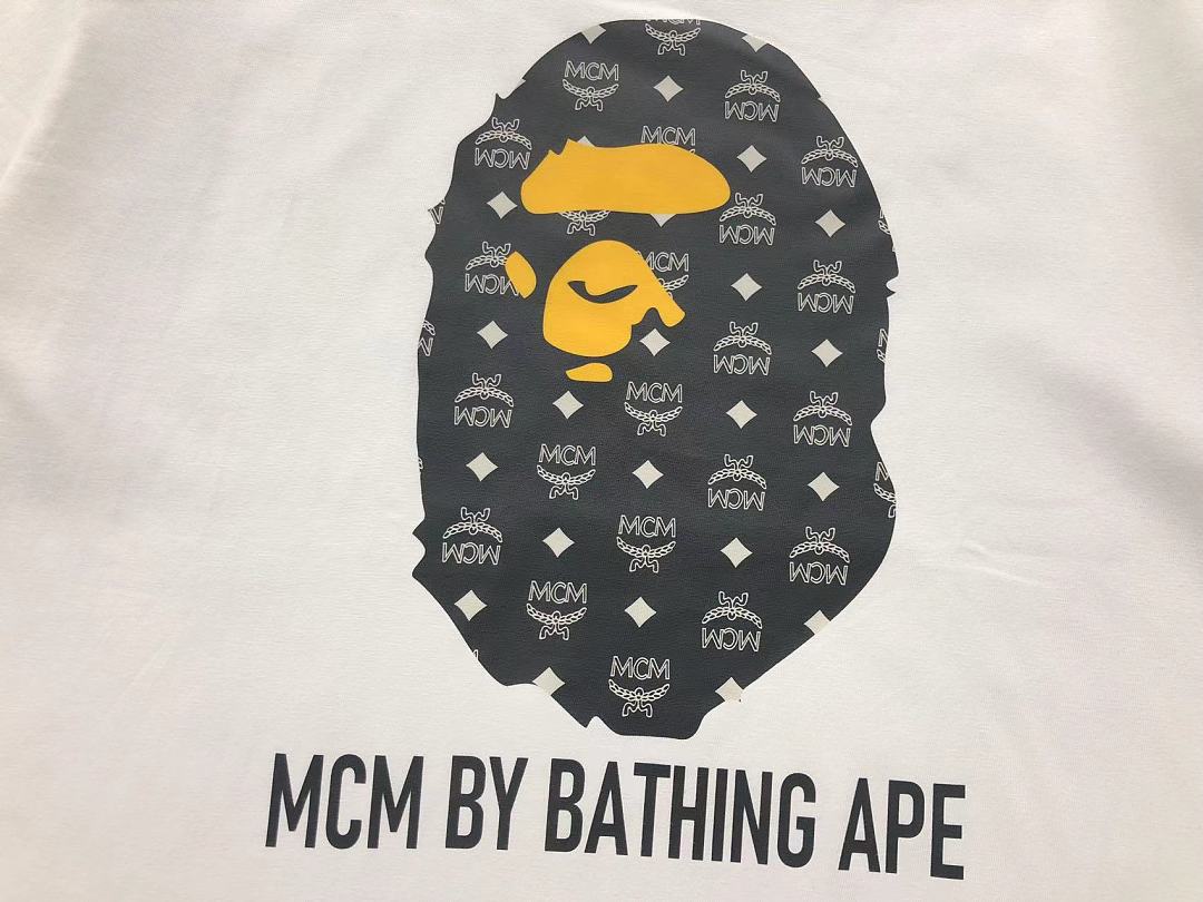 Bape 85 BAPE M⭐M T-SHIRT 124151131 (Im 170Cm 65Kg I Wear Size M In The Phot) - Image 9