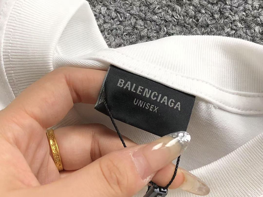 Balenciaga 128 B⭐L⭐⭐⭐IA⭐A T-SHIRT 41060602477 (Im 170Cm 60Kg I Wear Size XS In The Phot) - Image 22