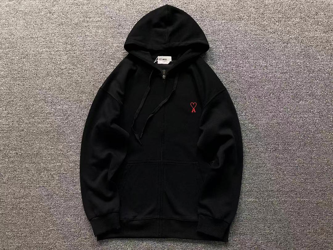 Unbranded 215 AMI HOODIE 2110241501 (Im 170Cm 60Kg I Wear Size L In The Phot) - Image 9