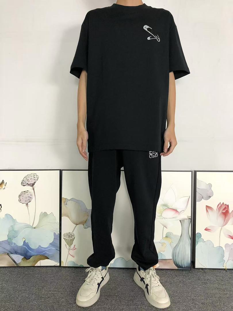 Balenciaga 125 B⭐L⭐⭐⭐IA⭐A T-SHIRT 3206172921 (Im 170Cm 60Kg I Wear Size L In The Phot) - Image 3