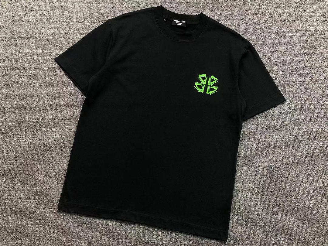 Balenciaga 125 B⭐L⭐⭐⭐IA⭐A T-SHIRT 52070704147 (Im 170Cm 60Kg I Wear Size M In The Phot) - Image 19