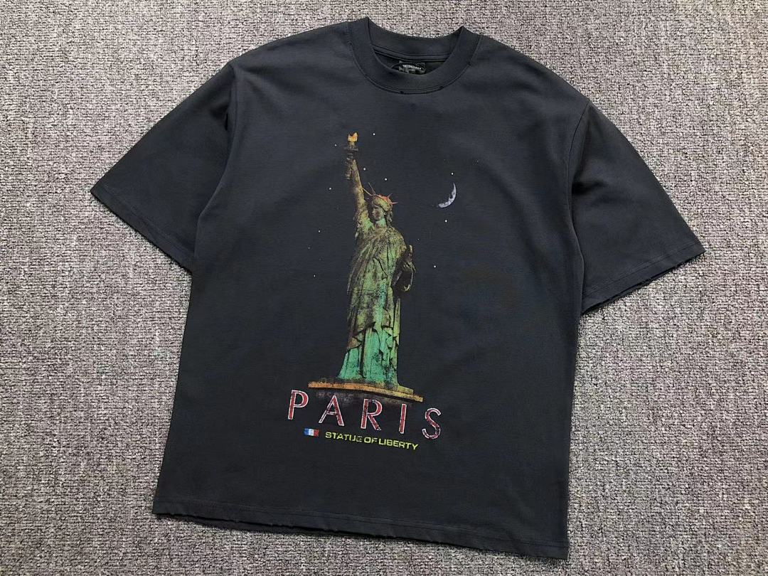 Balenciaga 128 B⭐L⭐⭐⭐IA⭐A T-SHIRT - Image 4