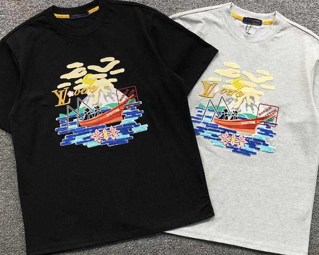 Louis Vuitton 138 L⭐ T-SHIRT 3202280121 (Im 172Cm 55Kg I Wear Size M In The Phot) - Image 6