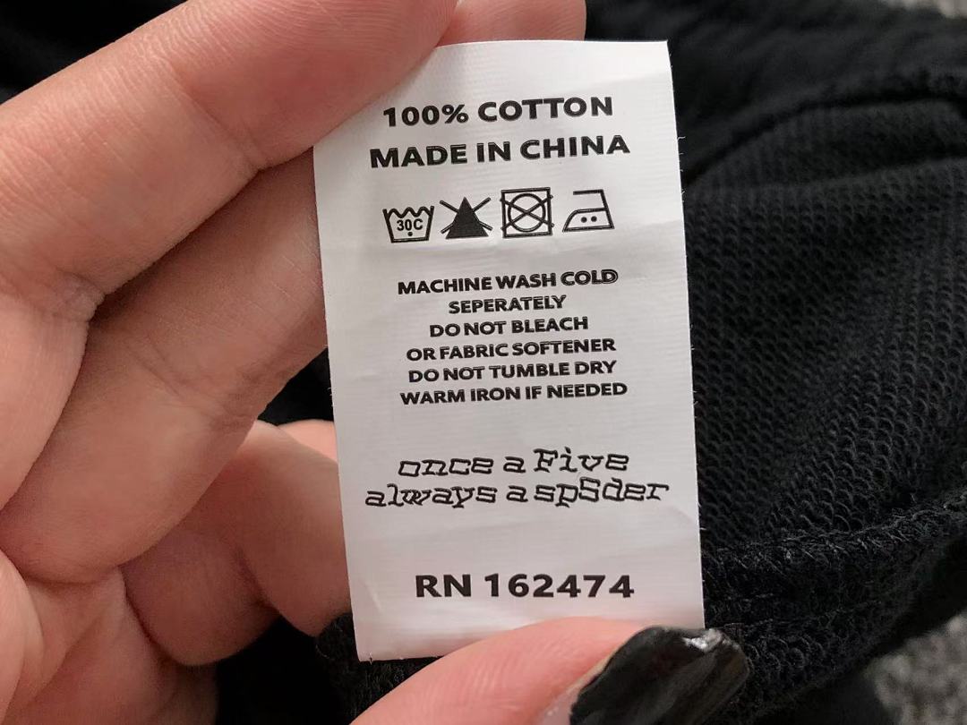 Sp5der TROUSERS 125 SP5DER HOODIE - Image 38