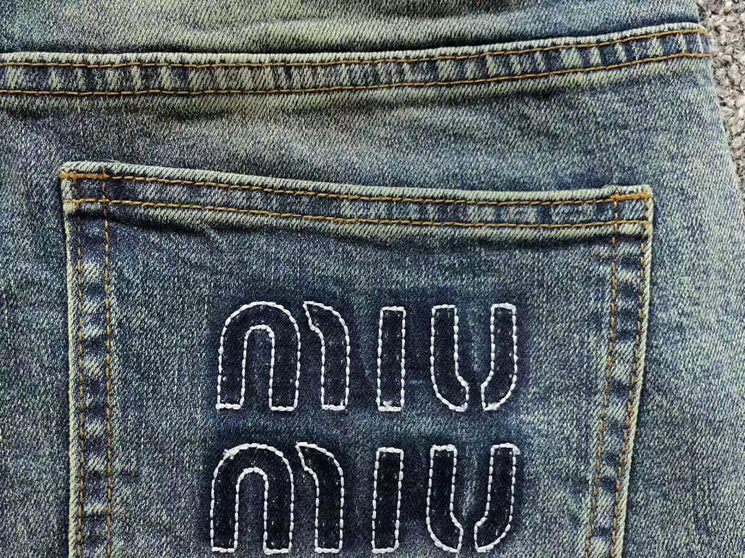 Miu Miu 218 M⭐U TROUSERS 5112207106 (Im 170Cm 60Kg I Wear Size S In The Phot) - Image 11