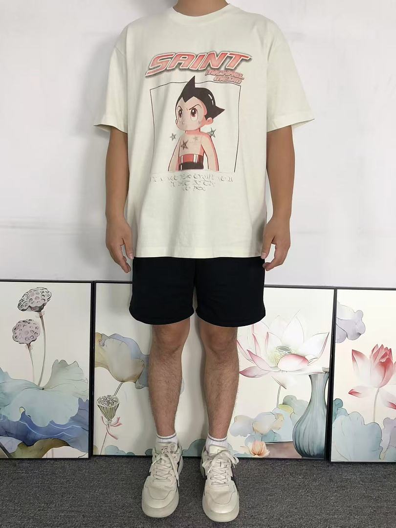 Chanel 98 SAINT MICHAEL T-SHIRT 42080505155 (Im 170Cm 60Kg I Wear Size S In The Phot) - Image 3