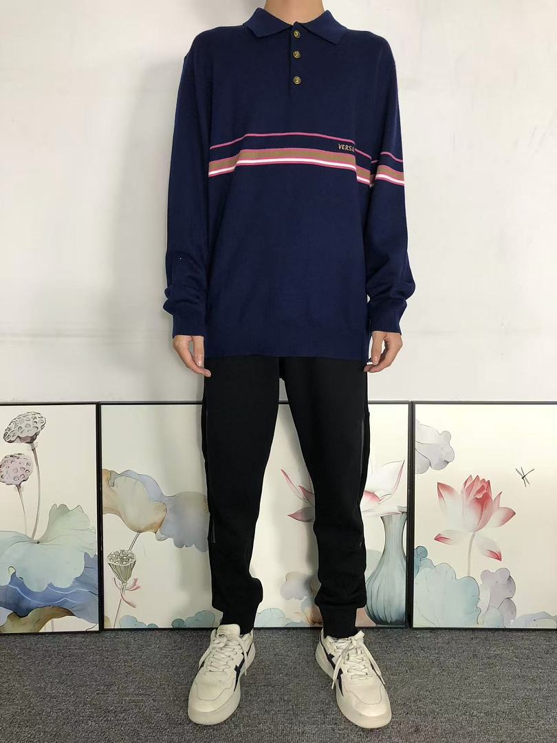 Versace 258 V⭐⭐SA⭐E SWEATER 3208211621 (Im 170Cm 60Kg I Wear Size L In The Phot) - Image 3