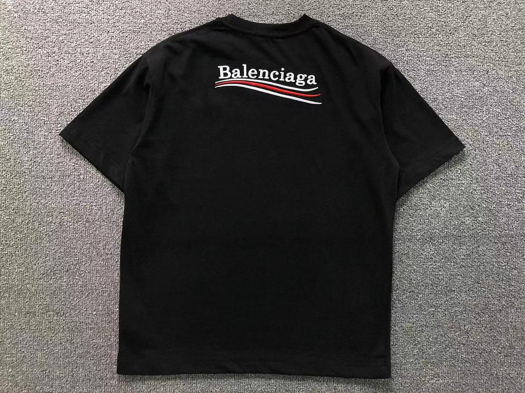 Balenciaga 118 B⭐L⭐⭐⭐IA⭐A T-SHIRT 22052124171 (Im 170Cm 60Kg I Wear Size XL In The Phot) - Image 9