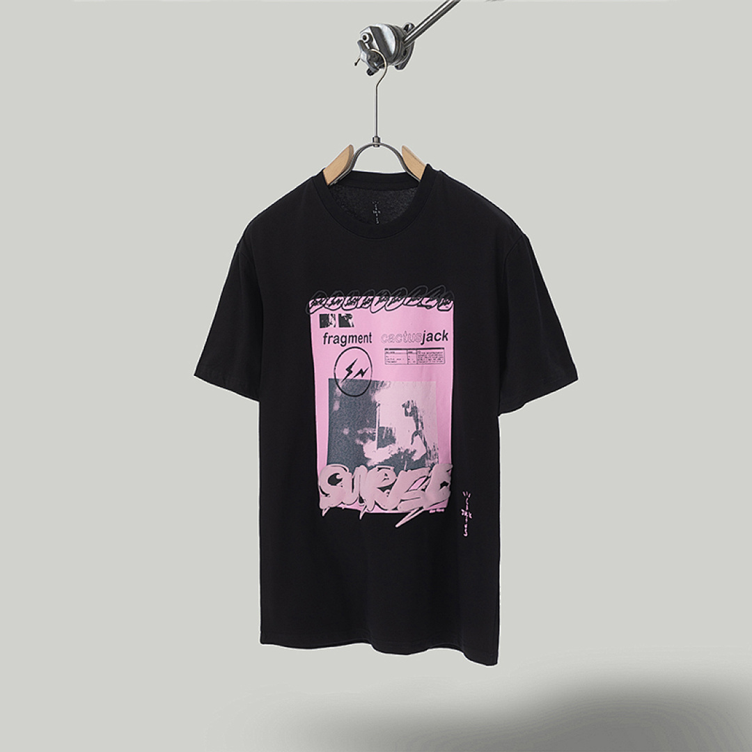 Travis Scott 85 TRAVIS SCOTT CACTUS JACK × FRAGMENT DESIGN T-SHIRT - Image 15