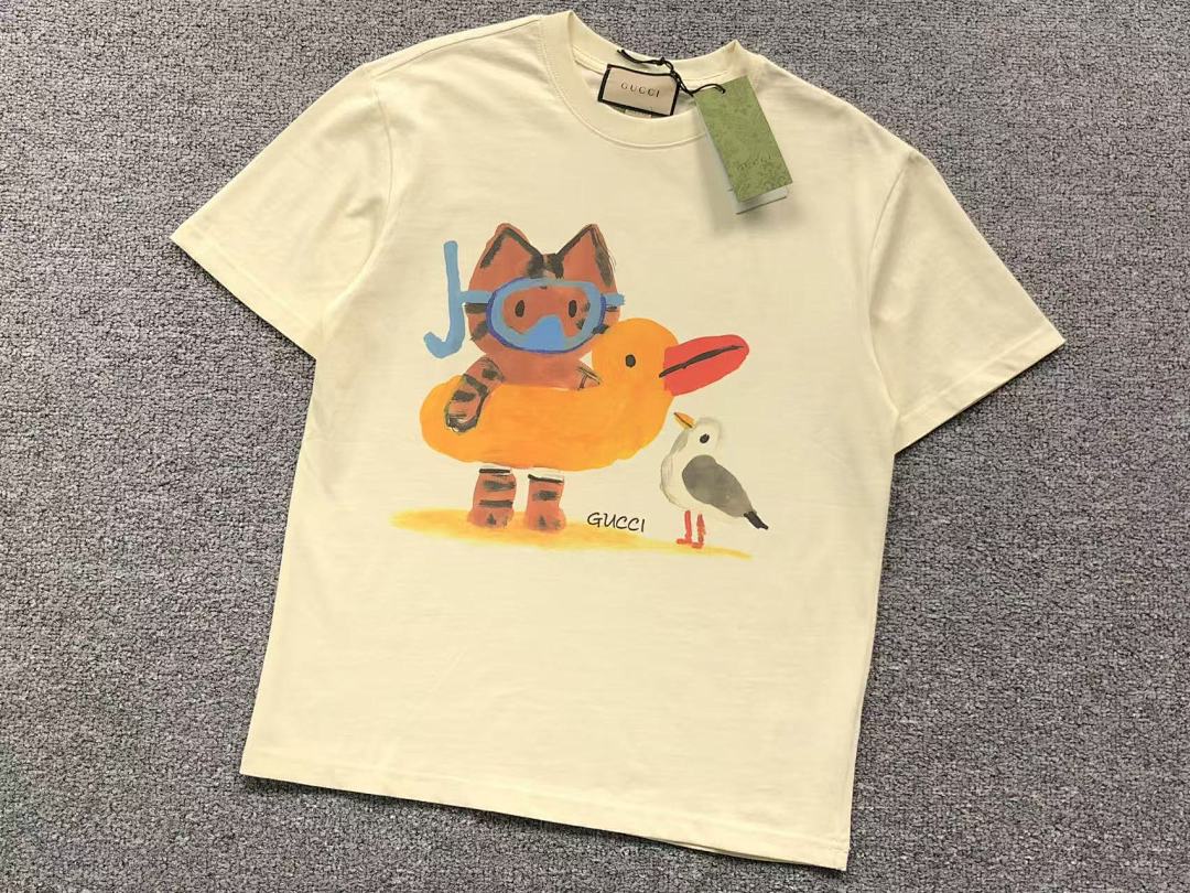 Gucci 85 G⭐C⭐I T-SHIRT 5042620101 (Im 170Cm 60Kg I Wear Size S In The Phot) - Image 6