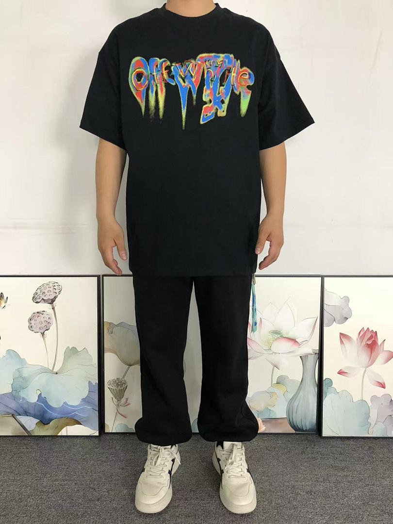 Unbranded 158 OFF-WHITE T-SHIRT 412193101 (Im 170Cm 60Kg I Wear Size S In The Phot) - Image 3