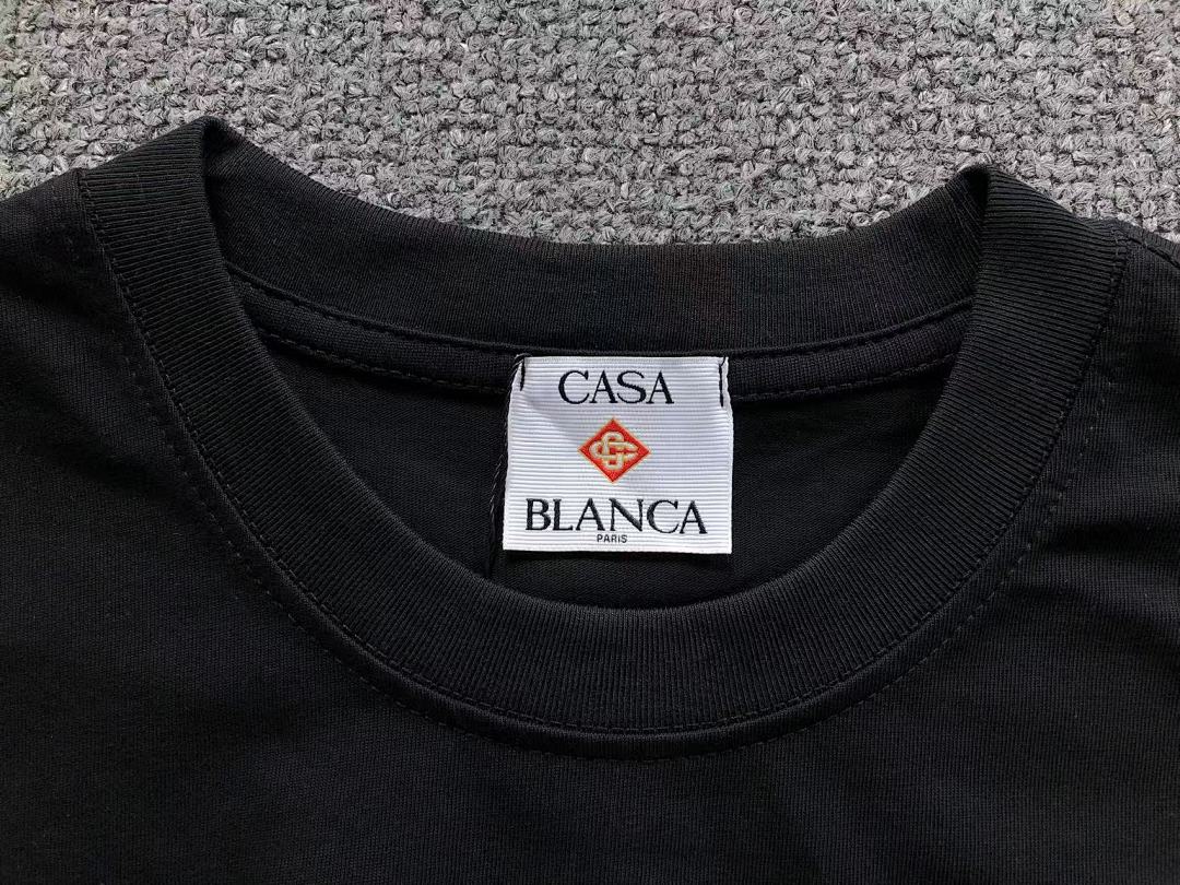 Casablanca 85 CASABLANCA T-SHIRT 1108270332 (Im 170Cm 60Kg I Wear Size 44 In The Phot) - Image 19