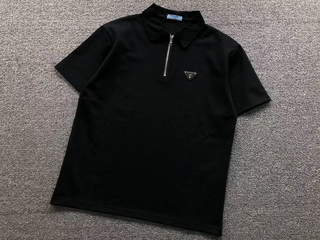 Prada 218 P⭐A⭐A POLO SHORTS 52072403147 (Im 170Cm 60Kg I Wear Size L In The Phot) - Image 12