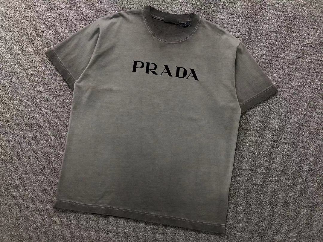 Prada 125 P⭐A⭐A T-SHIRT 42042902133 (Im 170Cm 60Kg I Wear Size 2XL In The Phot) - Image 9