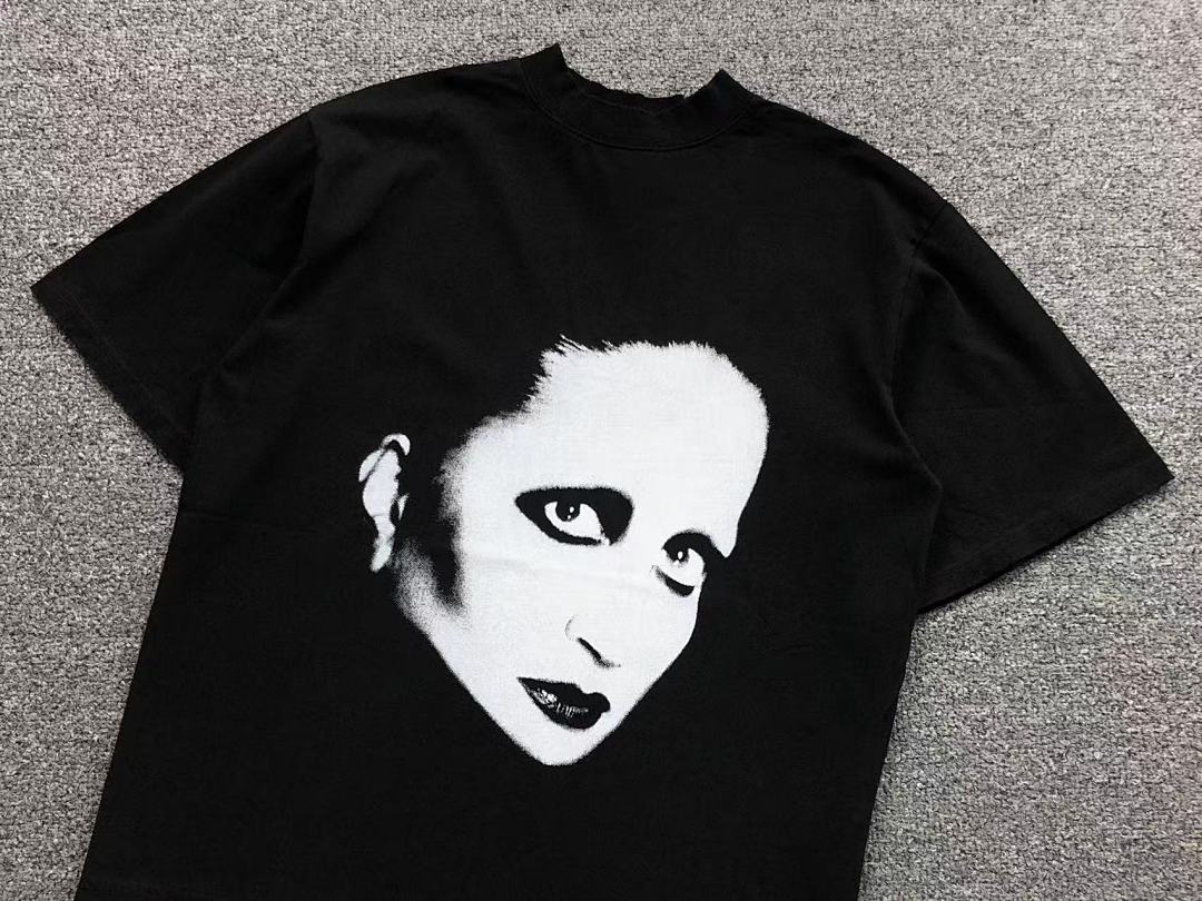Balenciaga 135 B⭐L⭐⭐⭐IA⭐A T-SHIRT 42041310163 (Im 170Cm 60Kg I Wear Size XS In The Phot) - Image 7