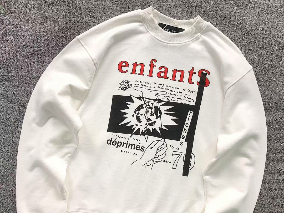 Chanel 128 ENFANTS RICHES DEPRIMES HOODIE 5211231162 (Im 170Cm 60Kg I Wear Size S In The Phot) - Image 7