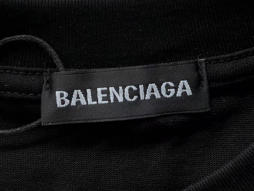 Balenciaga 108 B⭐L⭐⭐⭐IA⭐A T-SHIRT 2162305125 (Im 170Cm 60Kg I Wear Size M In The Phot) - Image 21