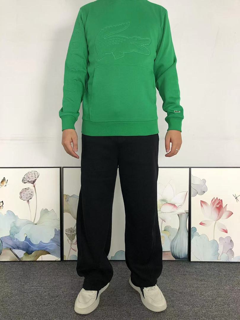 Lacoste 195 LACOSTE HOODIE 512050209 (Im 170Cm 60Kg I Wear Size S In The Phot) - Image 3