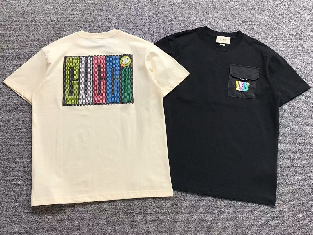 Gucci 125 G⭐C⭐I T-SHIRT 311210421 (Im 170Cm 57Kg I Wear Size XS In The Phot) - Image 5