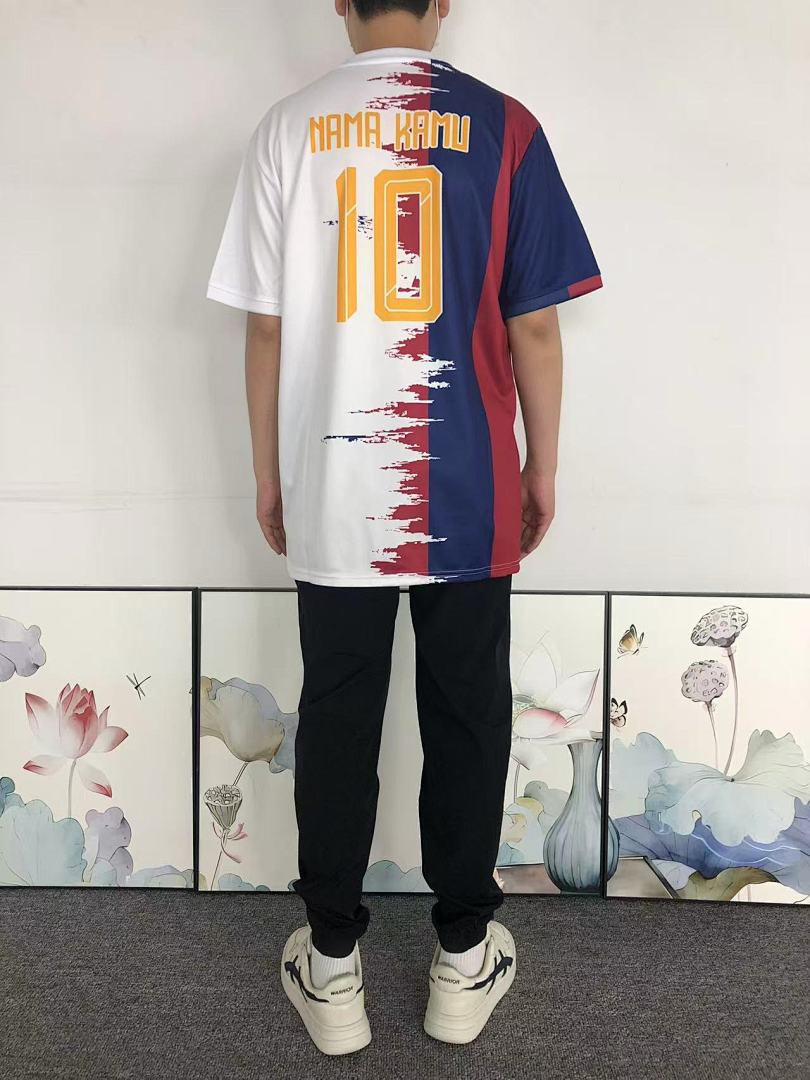 Unbranded 78 FOOTBALL T-SHIRT 31052315002 (Im 170Cm 60Kg I Wear Size L In The Phot) - Image 4