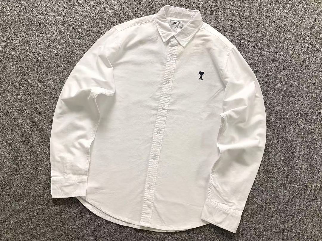 AMI 128 AMI SHIRT 5251603147 (Im 170Cm 60Kg I Wear Size L In The Phot) - Image 7