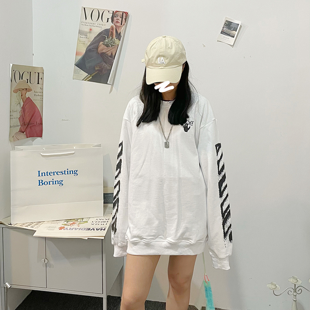 Off-White 98 OFF-WHITE (WHITE HOODIE) - Image 46