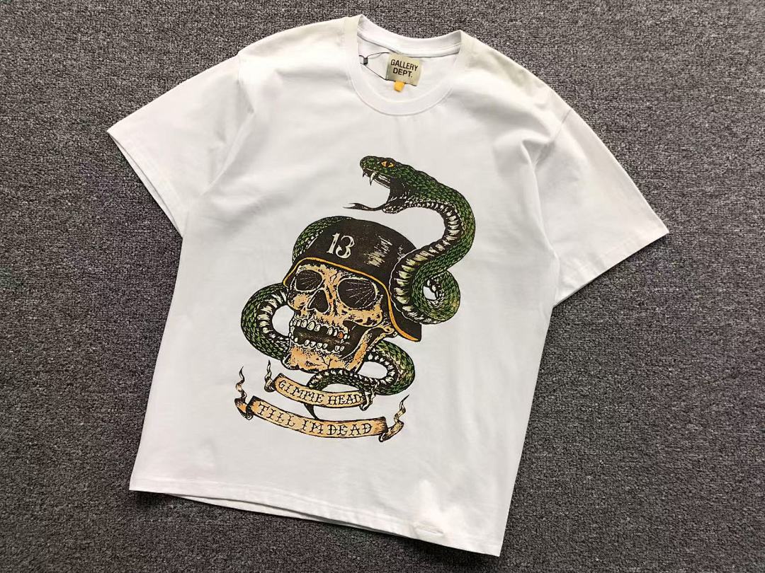 Gallery Dept 85 GALLERY DEPT T-SHIRT 3105121896 (Im 170Cm 60Kg I Wear Size S In The Phot) - Image 7