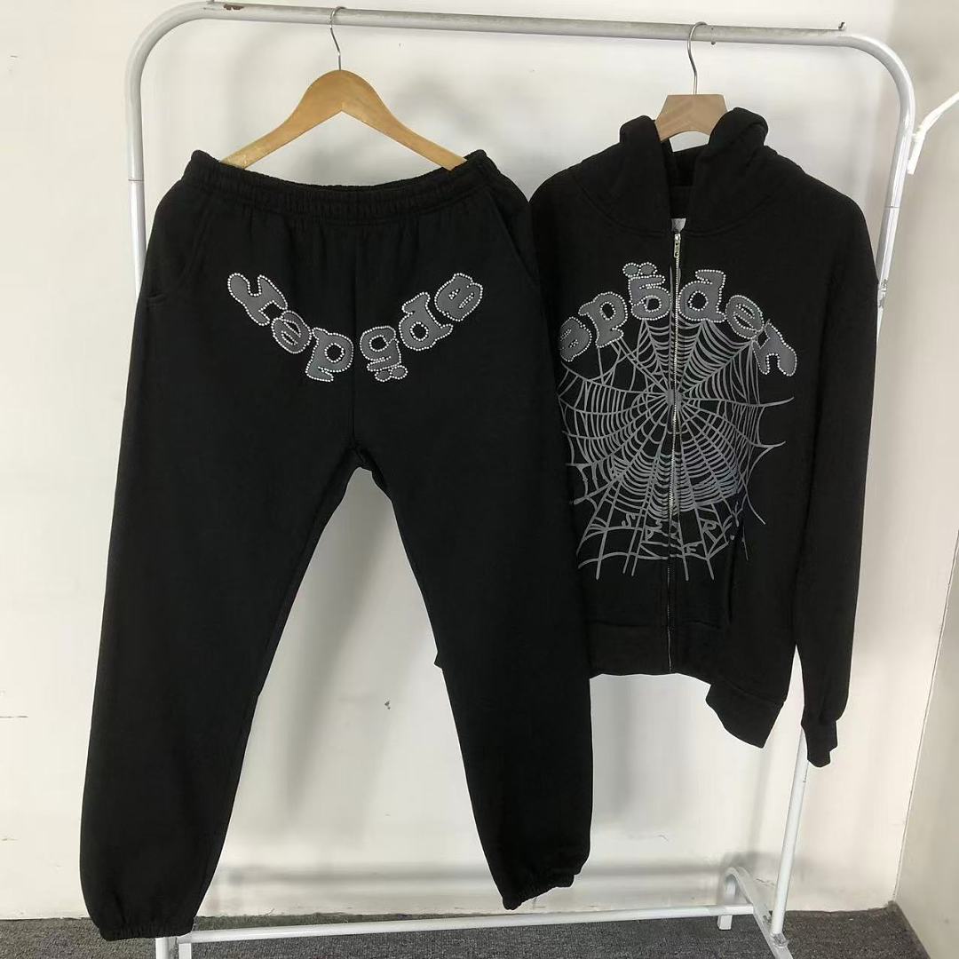 Sp5der TROUSERS 185 SP5DER HOODIE - Image 40