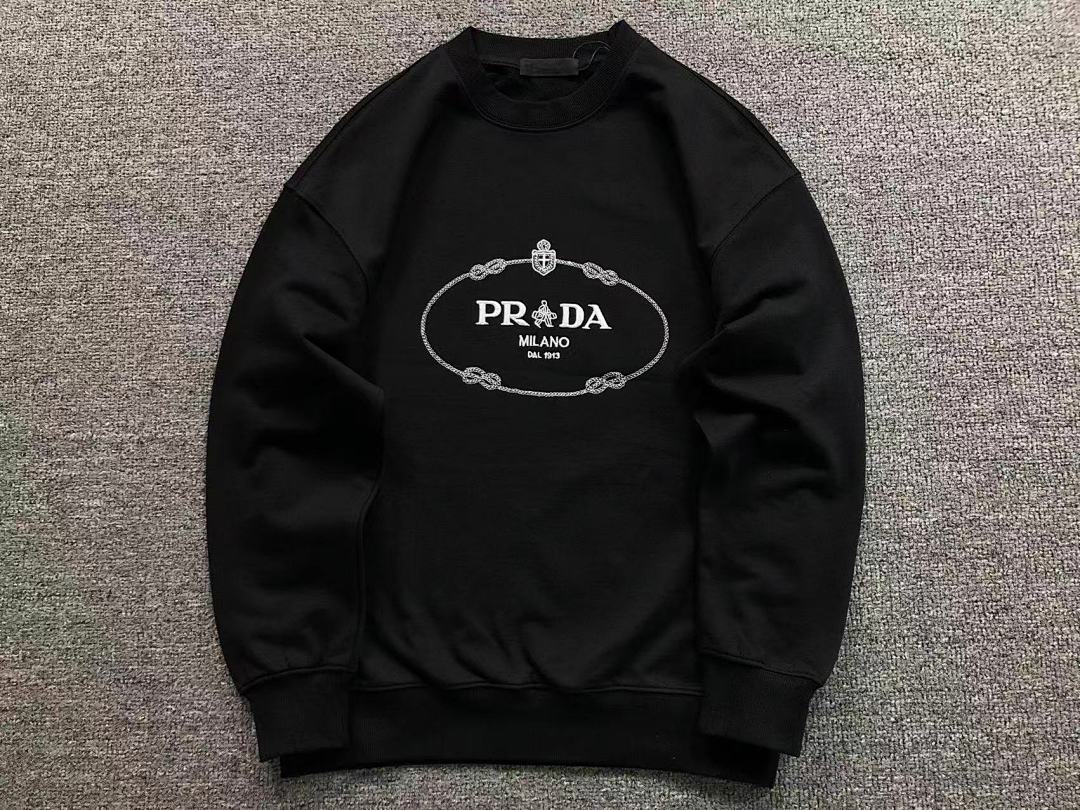 Prada 128 P⭐A⭐A HOODIE 59280681 (Im 170Cm 60Kg I Wear Size S In The Phot) - Image 9