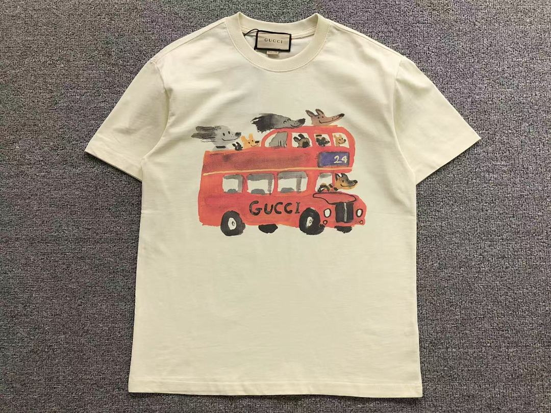 Gucci 85 G⭐C⭐I T-SHIRT 5042614101 (Im 170Cm 60Kg I Wear Size S In The Phot) - Image 5