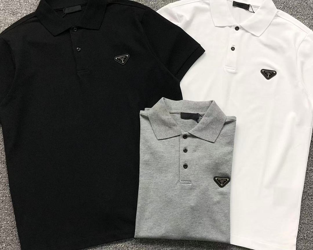 Prada 168 P⭐A⭐A POLO 2204102004 (Im 170Cm 60Kg I Wear Size L In The Phot) - Image 6