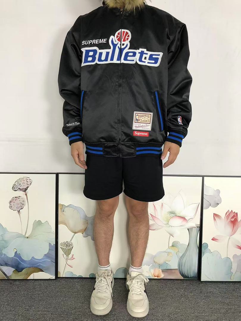 Supreme 468 S⭐⭐R⭐⭐E NBA BASKETBALL COTTON CIOTHES 22080604001 (Im 170Cm 60Kg I Wear Size M In The Phot) - Image 3