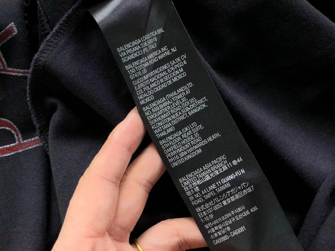 Balenciaga 135 B⭐L⭐⭐⭐IA⭐A T-SHIRT 42032403163 (Im 170Cm 60Kg I Wear Size XS In The Phot) - Image 26
