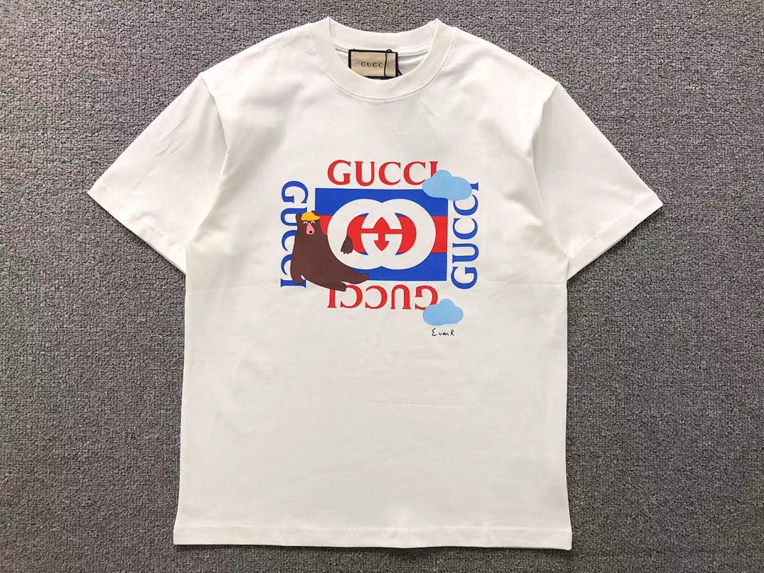 Gucci 85 G⭐C⭐I T-SHIRT 5231964101 (Im 170Cm 60Kg I Wear Size S In The Phot) - Image 5