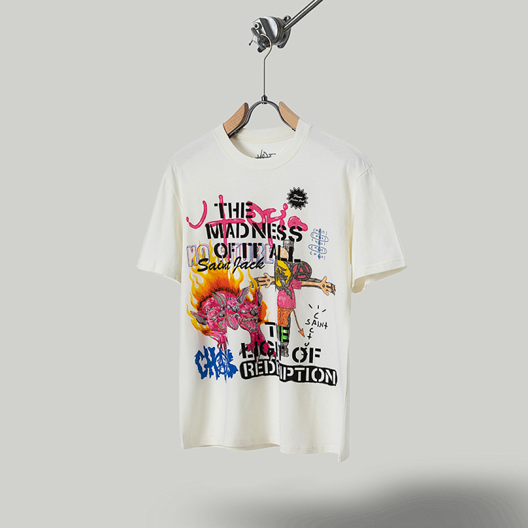 Travis Scott 83 TRAVIS SCOTT CACTUS JACK T-SHIRT - Image 16