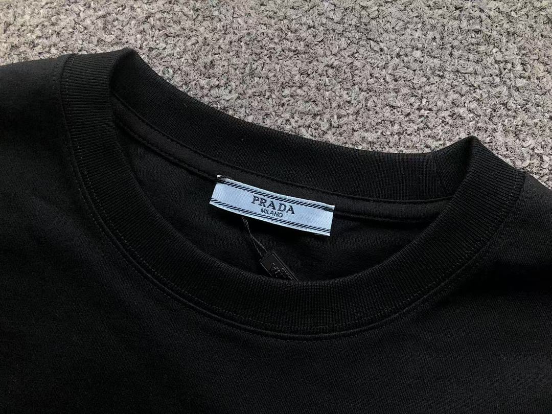 Prada 95 P⭐A⭐A T-SHIRT 3201220103 (Im 170Cm 60Kg I Wear Size M In The Phot) - Image 16
