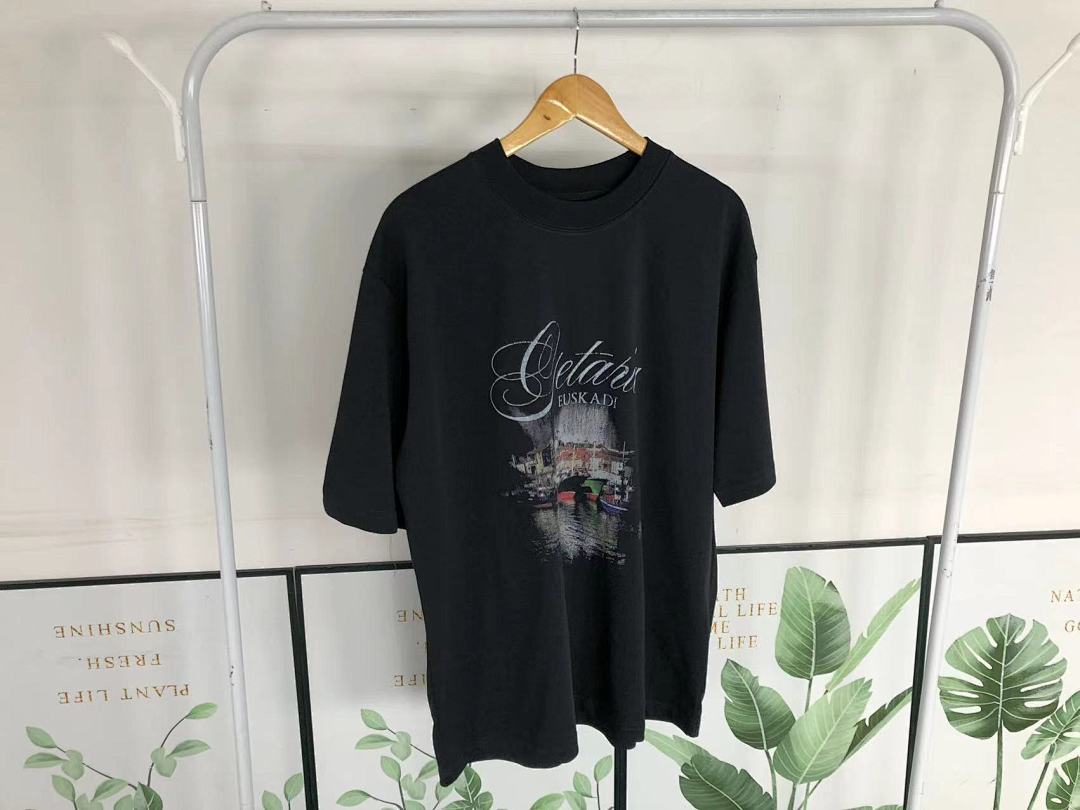 Balenciaga 125 B⭐L⭐⭐⭐IA⭐A T-SHIRT 503124721 (Im 170Cm 60Kg I Wear Size S In The Phot) - Image 20