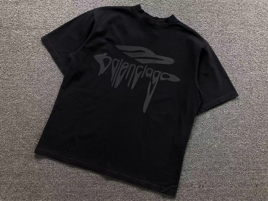 Balenciaga 128 B⭐L⭐⭐⭐IA⭐A T-SHIRT 42042003163 (Im 170Cm 60Kg I Wear Size XS In The Phot) - Image 11