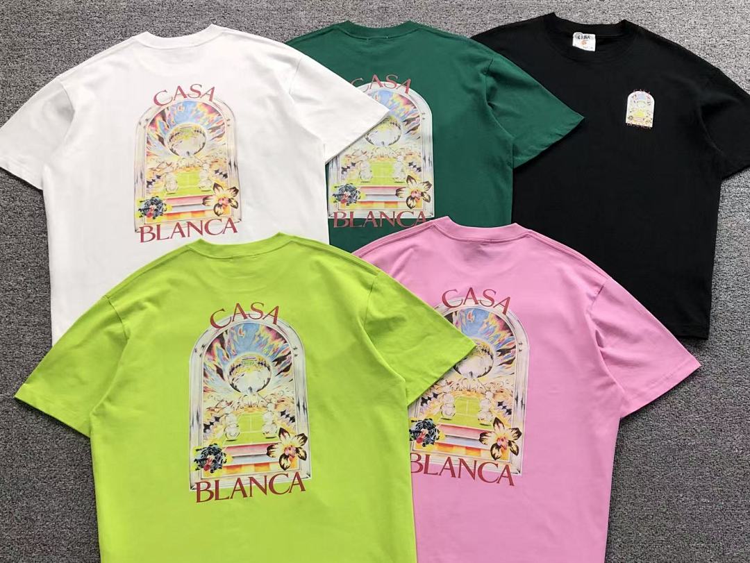 Casablanca 98 CASABLANCA T-SHIRT 5233012127 (Im 170Cm 60Kg I Wear Size L In The Phot) - Image 6