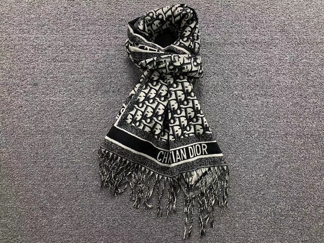Dior 98 D⭐O⭐ SCARF 521904102 (Long 182CM* Wide 63CM*) - Image 4
