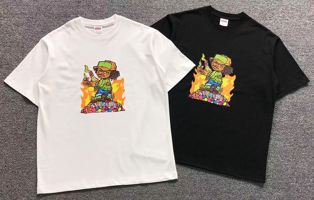 Supreme 88 S⭐⭐R⭐⭐E T-SHIRT 4104061021 (Im 170Cm 60Kg I Wear Size M In The Phot) - Image 5